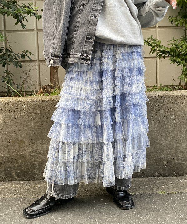 花柄フリルカラーBL | AS KNOW AS オンラインショップ