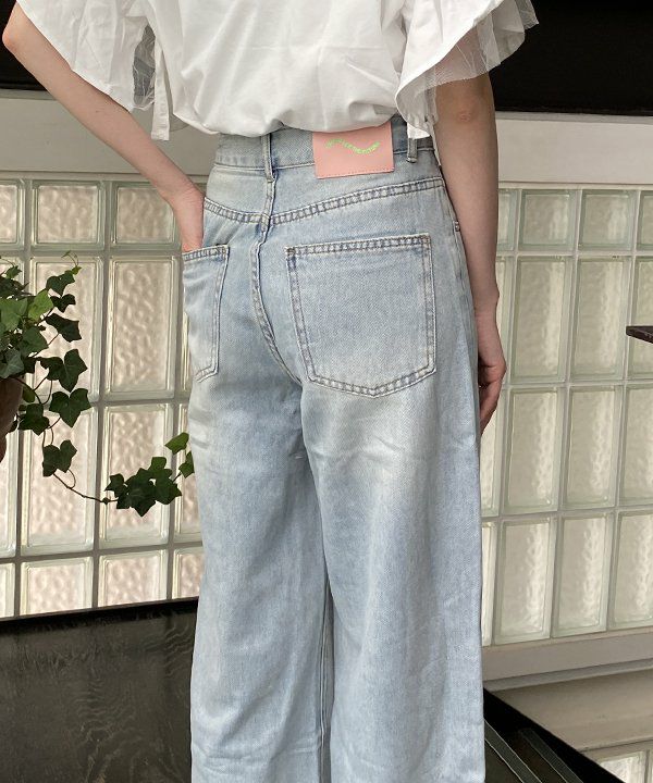 バリエ刺繍デニム | AS KNOW AS オンラインショップ