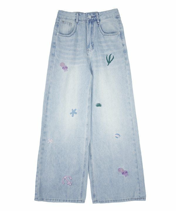 バリエ刺繍デニム | AS KNOW AS オンラインショップ