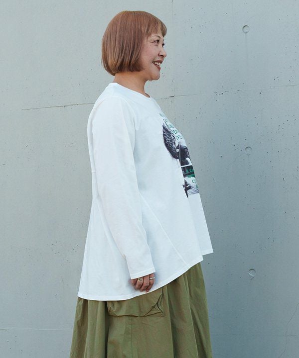 ずっと見守るネコロンT | AS KNOW AS オンラインショップ