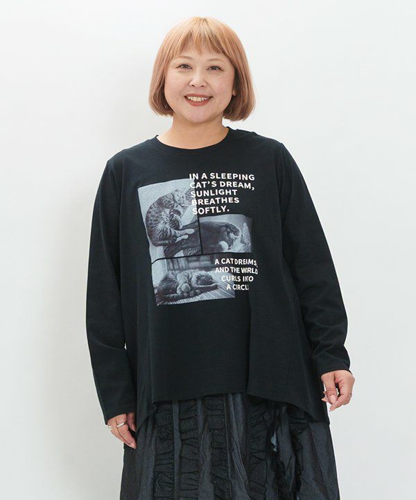 ずっと見守るネコロンT | AS KNOW AS オンラインショップ