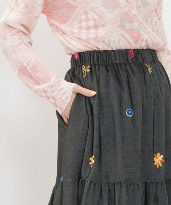 シャンブレ刺繍SK | AS KNOW AS オンラインショップ
