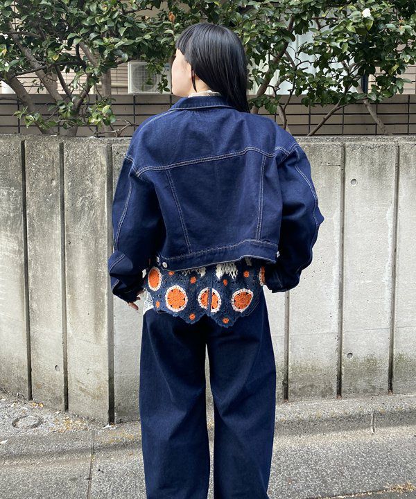 ショートデニムJK | AS KNOW AS オンラインショップ