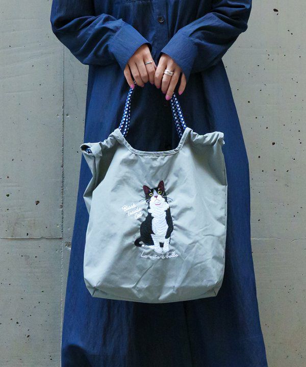 アニマル刺繍コードトート | AS KNOW AS オンラインショップ