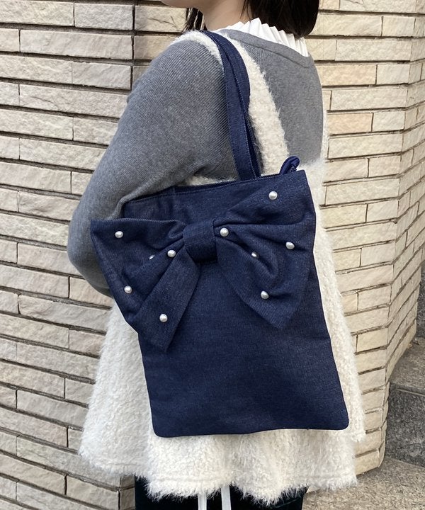 チェックリボンバッグ | AS KNOW AS オンラインショップ