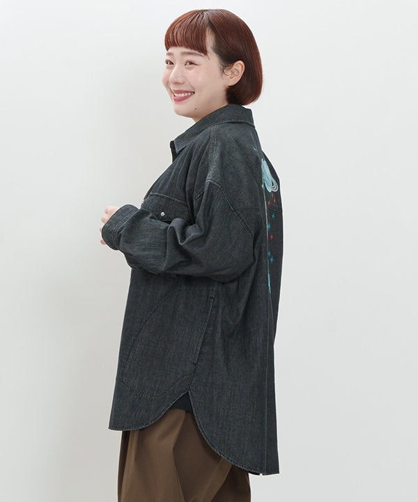 宇宙ベアロイドデニムSH | AS KNOW AS オンラインショップ