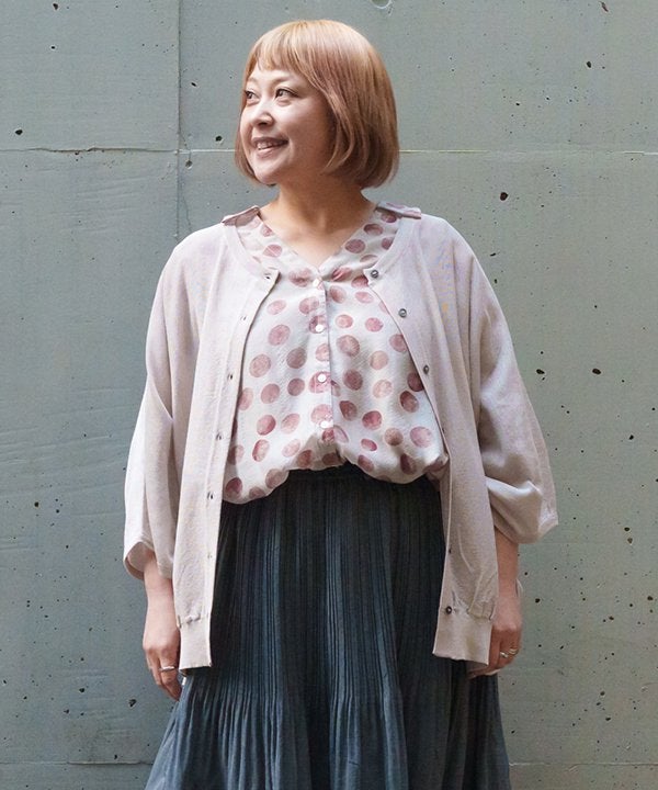 runrunhanachan 　BEARDSLEY サラッとドルマンカーデ 未使用品 ビアズリー サラッとドルマンカーディガン 定価17600｜Yahoo