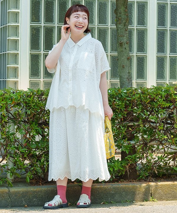 スカラ刺繍贅沢SK | AS KNOW AS オンラインショップ