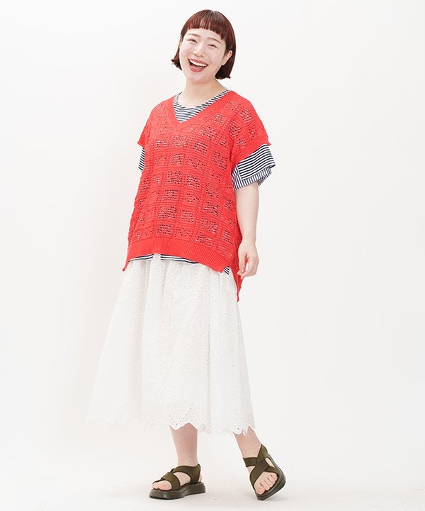 スカラ刺繍贅沢SK | AS KNOW AS オンラインショップ