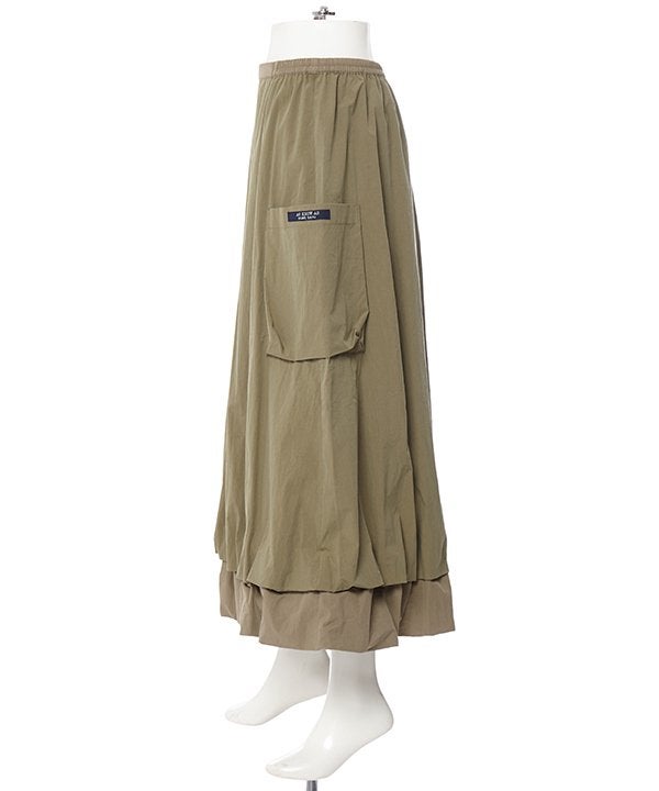 (完売品)8YARDS カーゴスカート ベージュ S かぶってカーゴSK | AS KNOW AS オンラインショップ