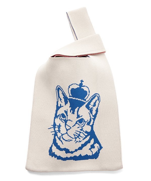 猫バリコーデュ刺繍トート | AS KNOW AS オンラインショップ
