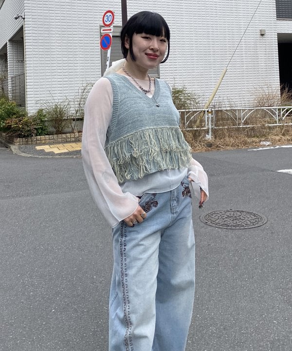 今週末終了　アズノウアズ　ベストマッチングベスト　サイズ17 ベスト | アズノゥアズ レディース服のファッション通販サイト