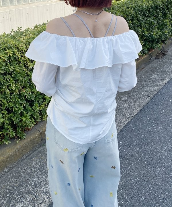フリフリルオフショルBL | AS KNOW AS オンラインショップ