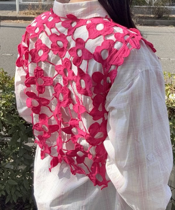 356. AS KNOW AS アズノゥアズ　花柄レースベスト　8サイズ ベスト | アズノゥアズ レディース服のファッション通販サイト