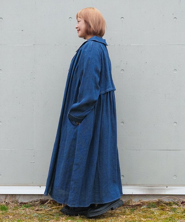 Aooo オーバーサイズロンT ブルー Mサイズ Echoes Baa 限定 アサカツOPCO | AS KNOW AS オンラインショップ
