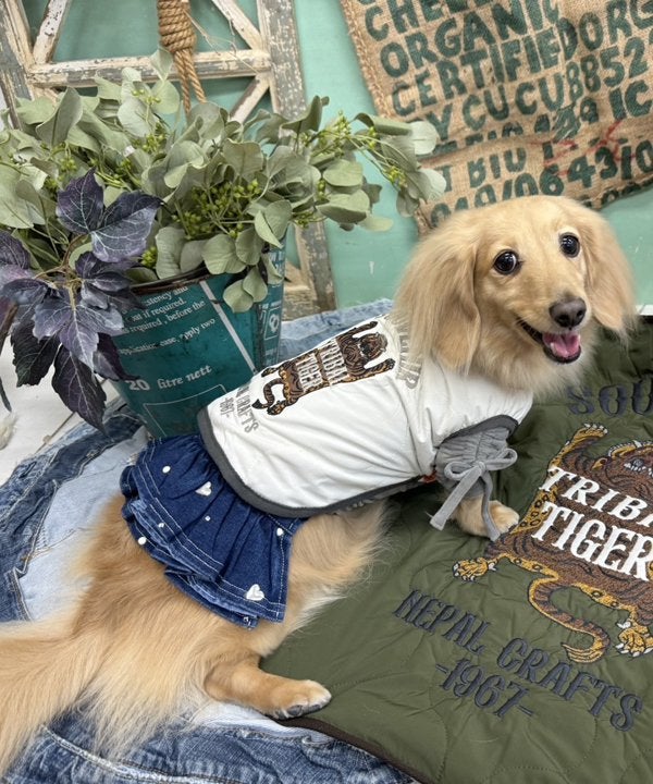 DOG刺繍巾着 | AS KNOW AS オンラインショップ