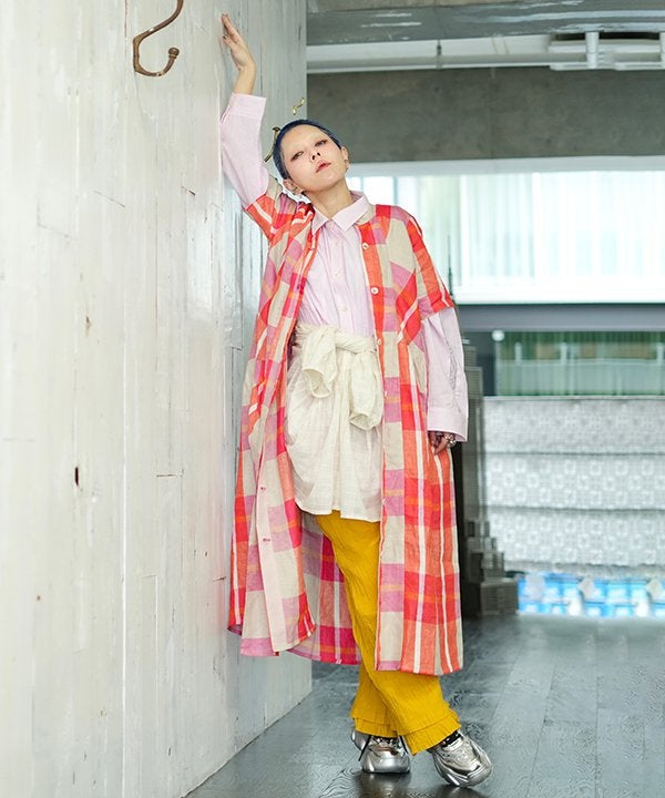 ピンクチェック