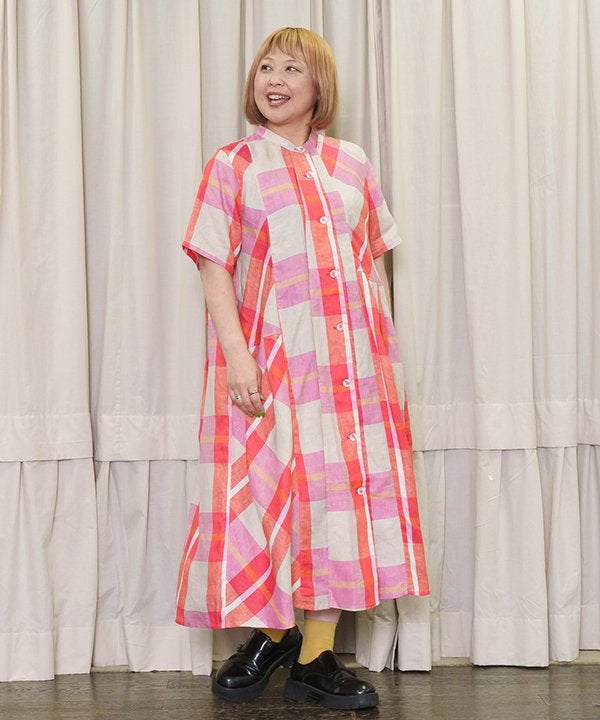 ピンクチェック