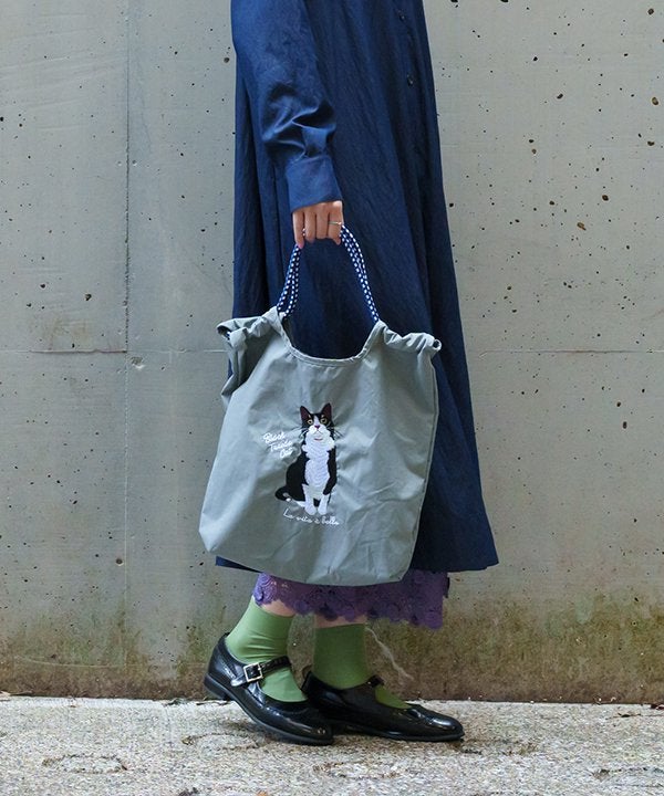 アニマル刺繍コードトート | AS KNOW AS オンラインショップ