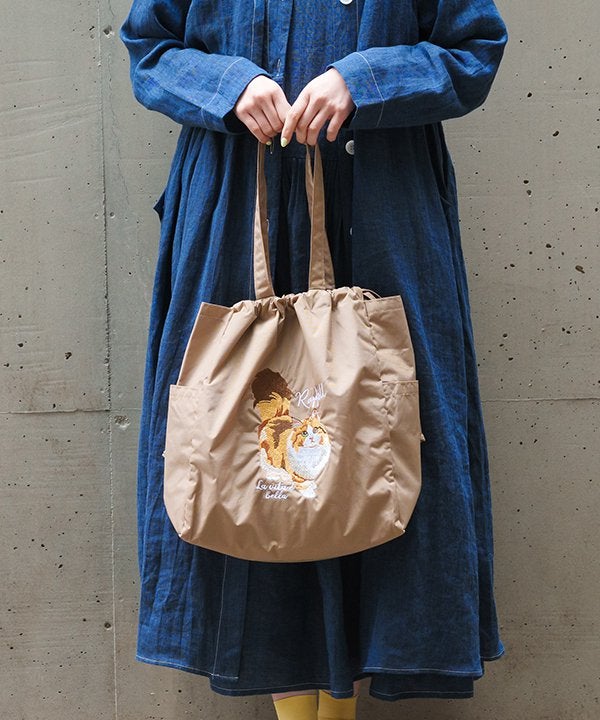 アニマル刺繍巾着トート | AS KNOW AS オンラインショップ