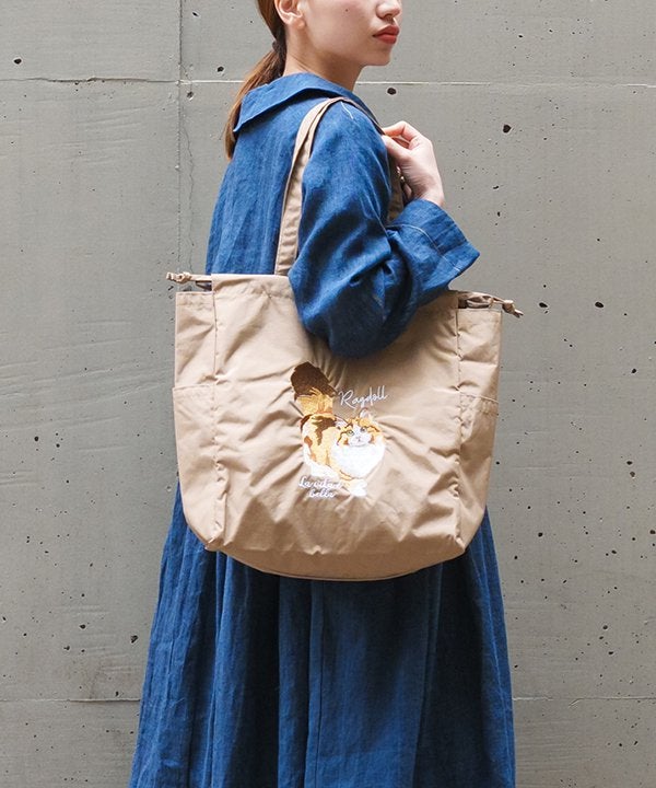 アニマル刺繍巾着トート | AS KNOW AS オンラインショップ