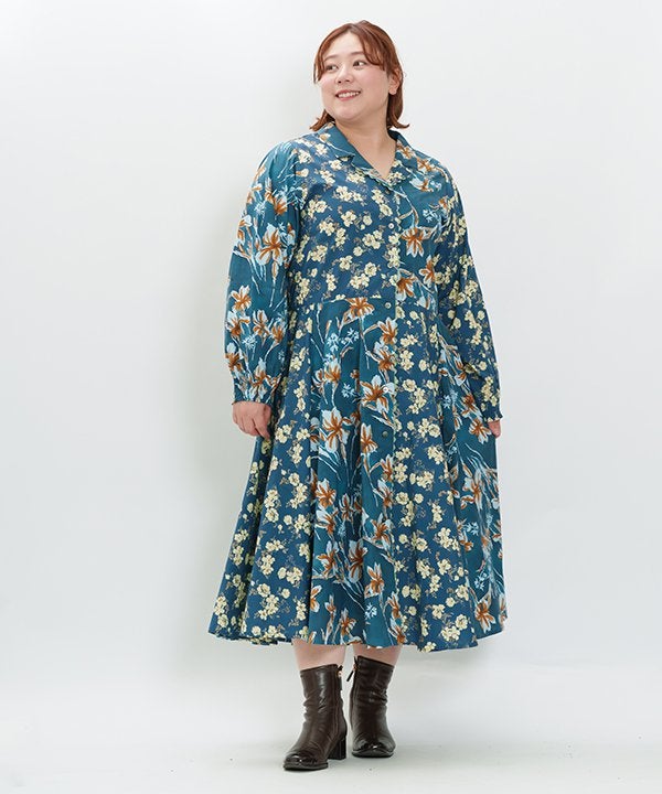 ヴィンテージフラワートップス 即納 2color Vintage flower tulle pullover | LiLiRena