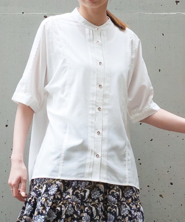 ノバレーゼ、ピンタックシャツ、半衿 nanamica ONLINE STORE│