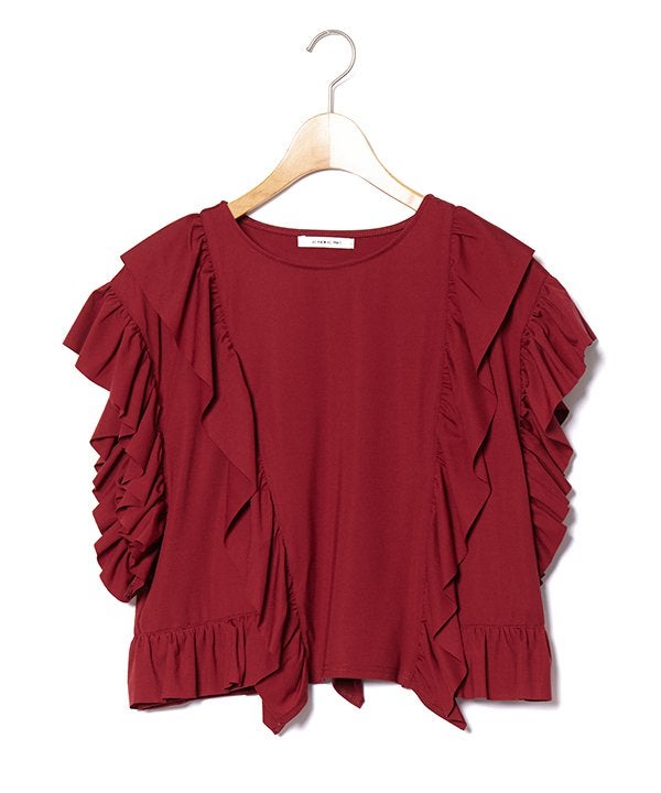 ポー7011♡ ARVELLIA】SCULPTURAL BOW TOP