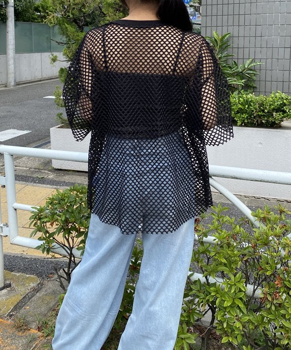 メッシュオーバーサイズT | AS KNOW AS オンラインショップ
