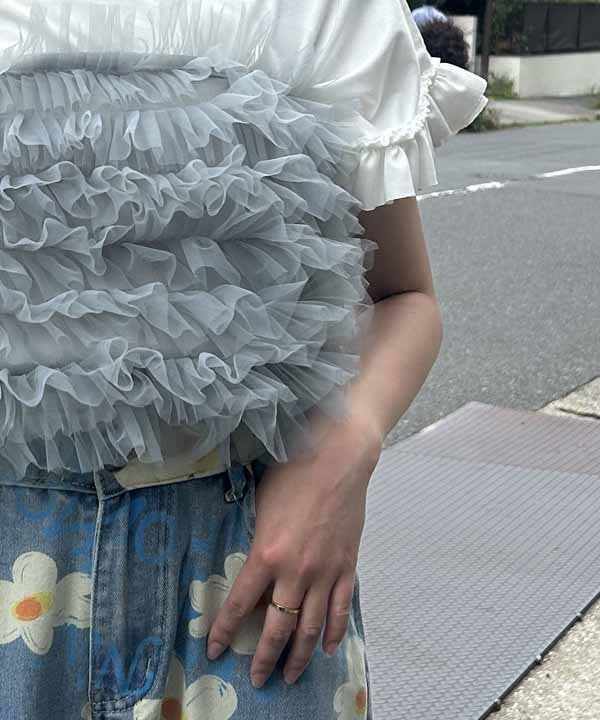 足し算のチュールビスチェ | AS KNOW AS オンラインショップ