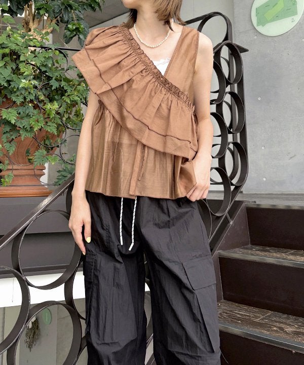 △○60sフレンチリネン Store AMBIDEX ふれるさま専用 ボーイ bulle シロ): シャツ(F 香水(ユニセックス)