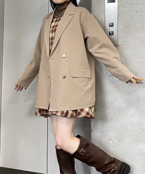 金ボタンWテーラJK | AS KNOW AS オンラインショップ
