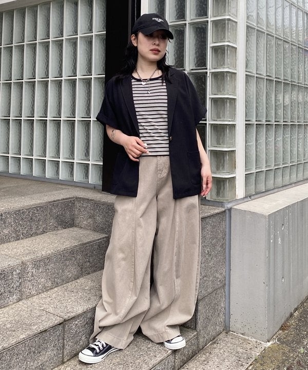 半袖シングルテーラーJK | AS KNOW AS オンラインショップ