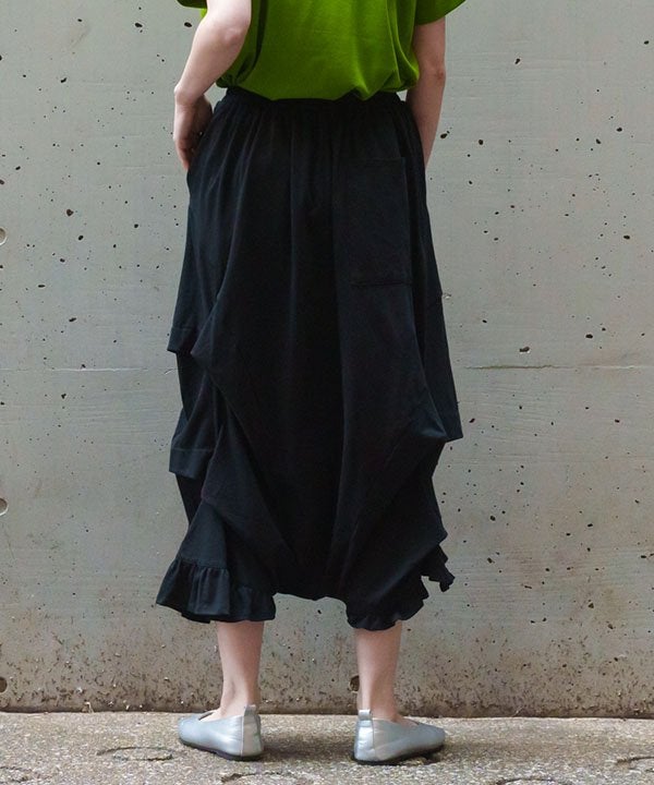 やよいCOMMEdesGARCONS「モノクロームの風景斯」サルエル お久しぶりのサルエルPT | AS KNOW AS オンラインショップ