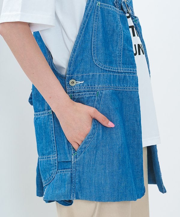 デニムのベストがバッグに | AS KNOW AS オンラインショップ
