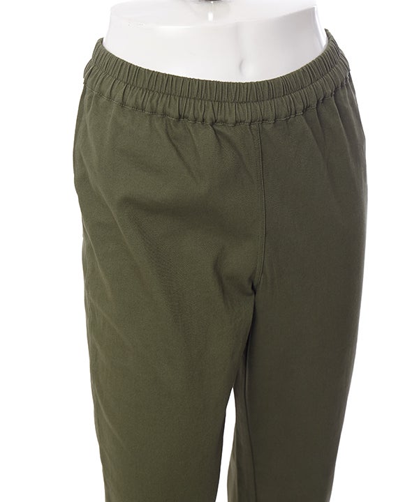 AMBUSH ヘムカットオフ スラックス パンツ カーキ レイヤード のびっとPT | AS KNOW AS オンラインショップ