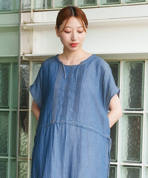 【新品】うすシアデニムピンタＯＰ【サイズ3】ブリーチ【asknowas】 うすシアデニムピンタOP | AS KNOW AS オンラインショップ
