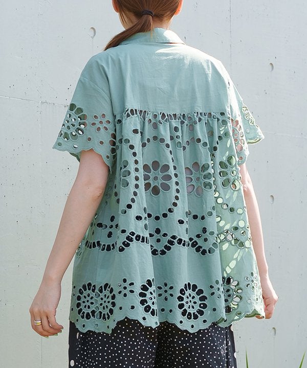 レース的刺繍SH | AS KNOW AS オンラインショップ
