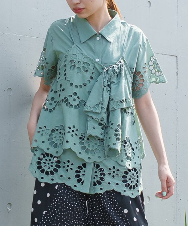 レース的刺繍SH | AS KNOW AS オンラインショップ