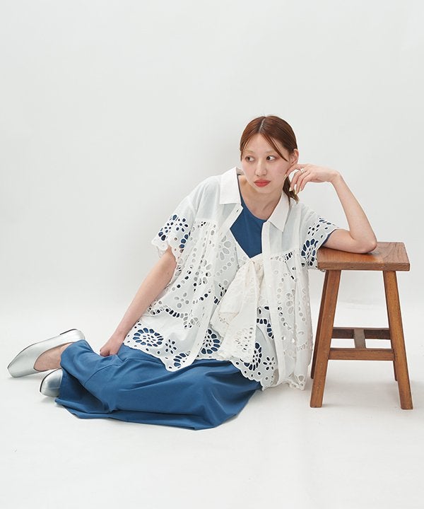 レース的刺繍SH | AS KNOW AS オンラインショップ