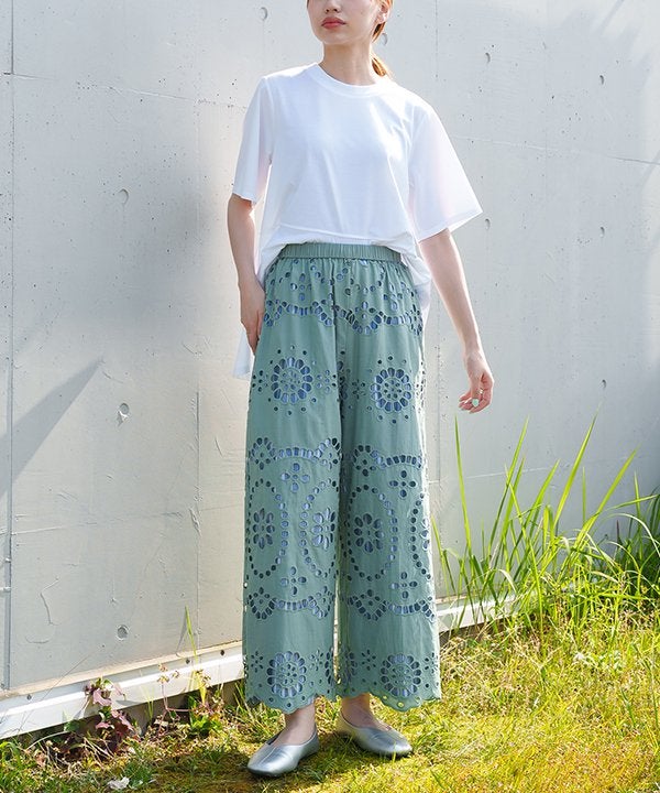 レース的刺繍とストラPT | AS KNOW AS オンラインショップ