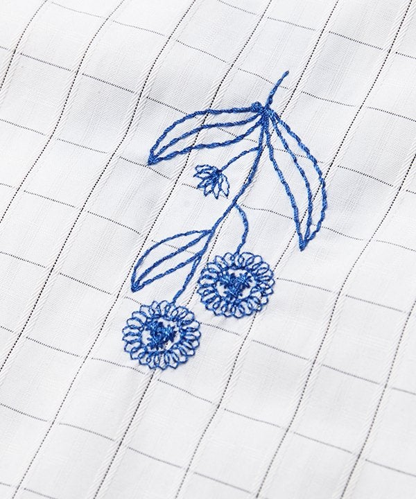 野花の押し花刺繍SH | AS KNOW AS オンラインショップ