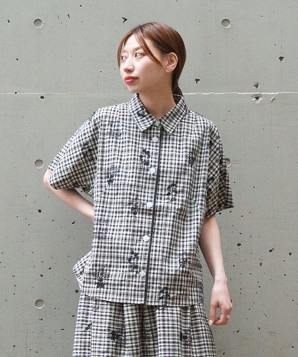 野花の押し花刺繍SH | AS KNOW AS オンラインショップ