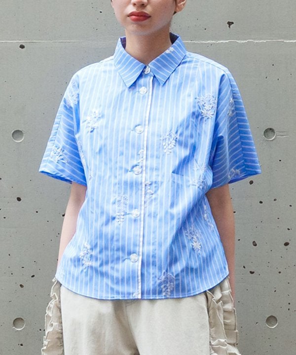 野花の押し花刺繍SH | AS KNOW AS オンラインショップ