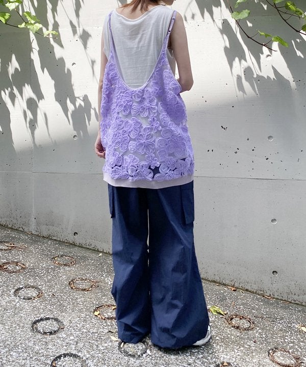 花咲くシアーキャミ | AS KNOW AS オンラインショップ