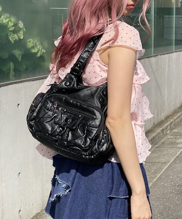 AZUSA IIO アズサイイオ　耳いっぱいバッグ　作家作　ハンドメイドバッグ バッグ | アズノゥアズ レディース服のファッション通販サイト