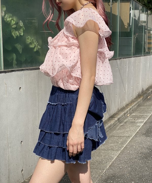 デニフリボンスカパン | AS KNOW AS オンラインショップ