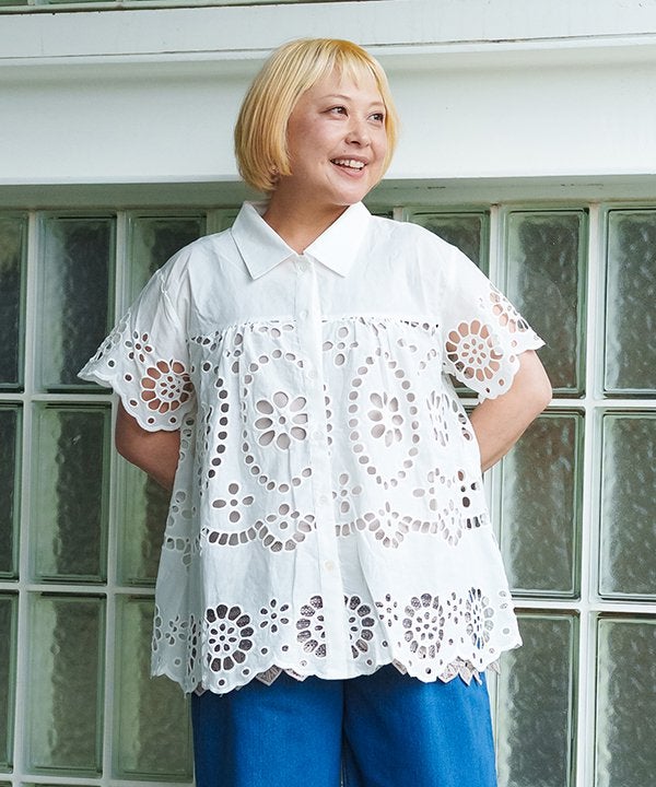 レース的刺繍SH | AS KNOW AS オンラインショップ