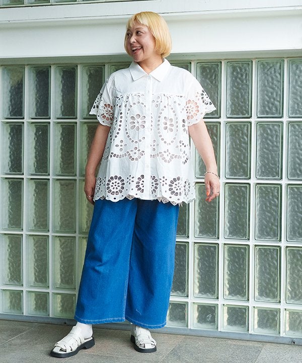 レース的刺繍SH | AS KNOW AS オンラインショップ