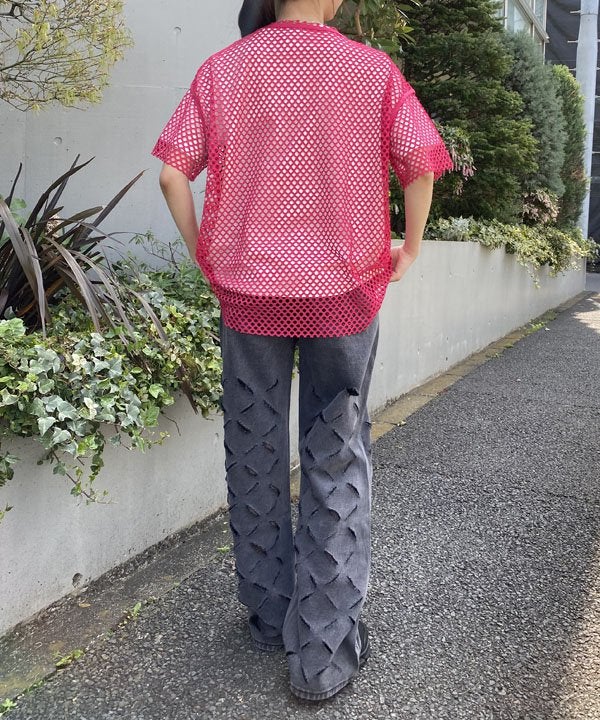 メッシュオーバーT | AS KNOW AS オンラインショップ